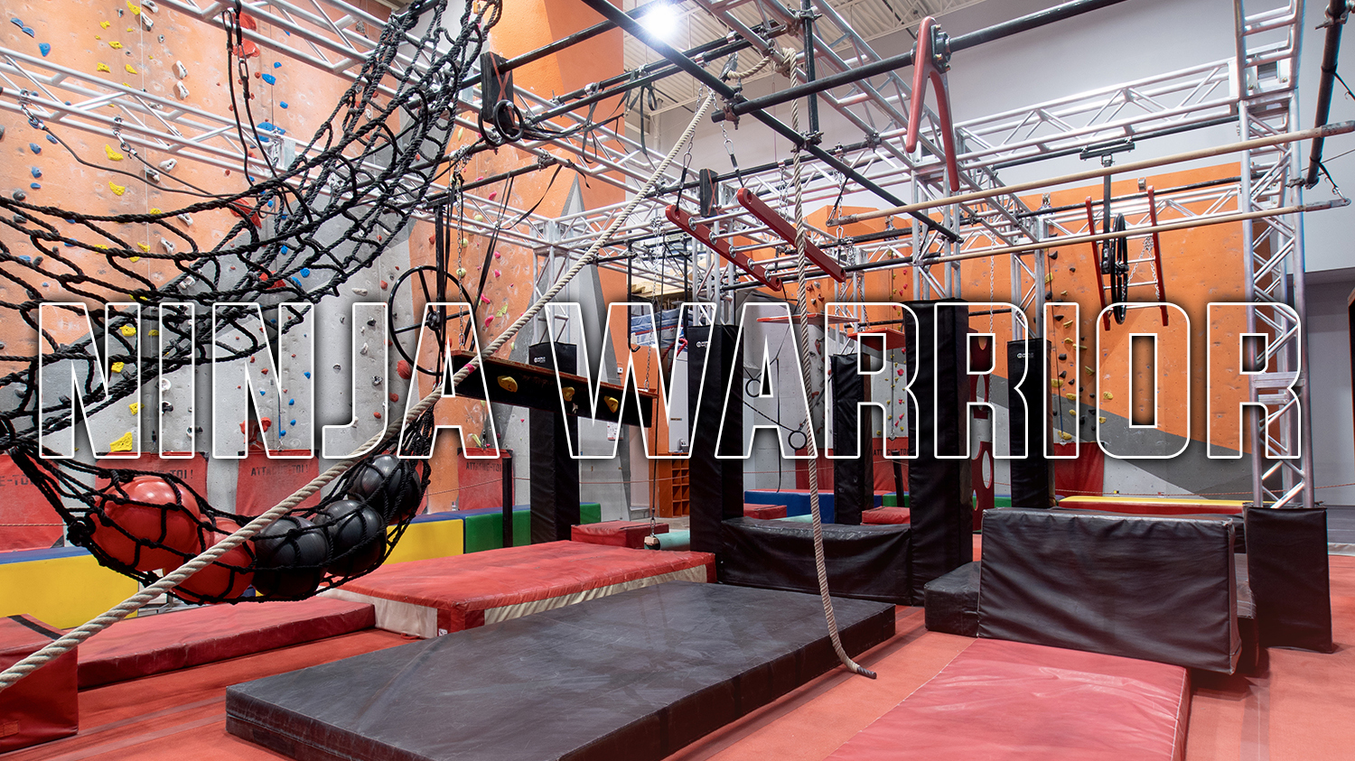 Course d'obstacles – Un parcours de Ninja Warrior est installé